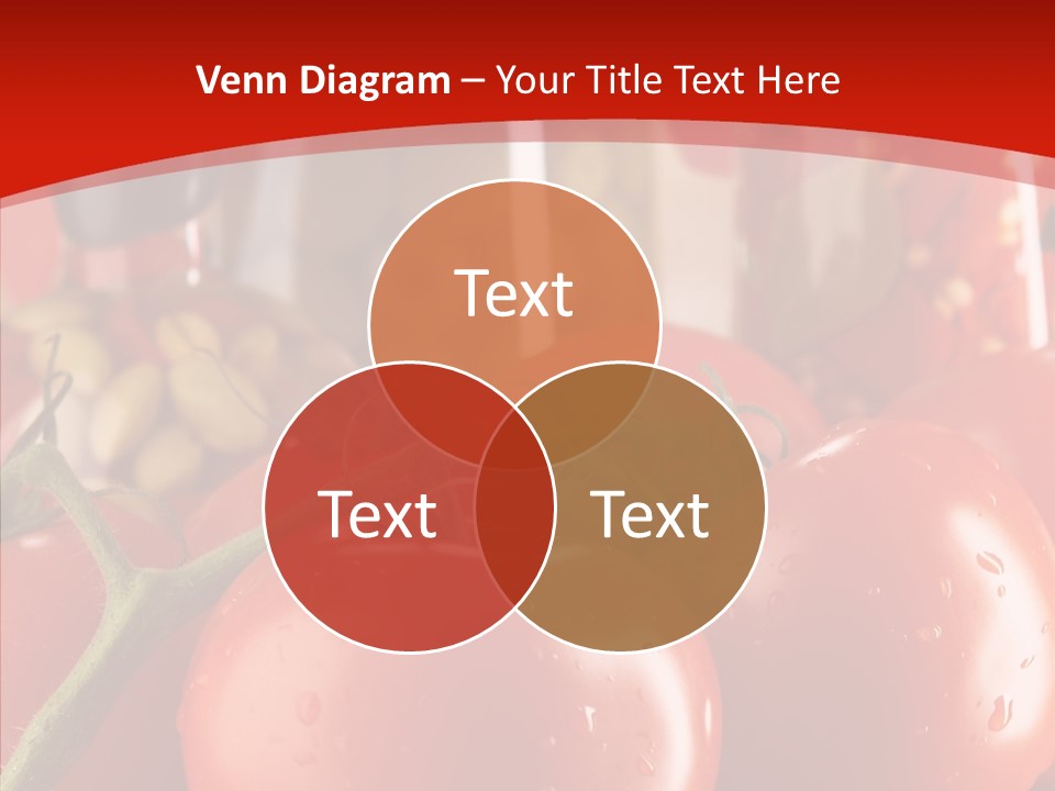 Pattern Reflected Dew PowerPoint Template