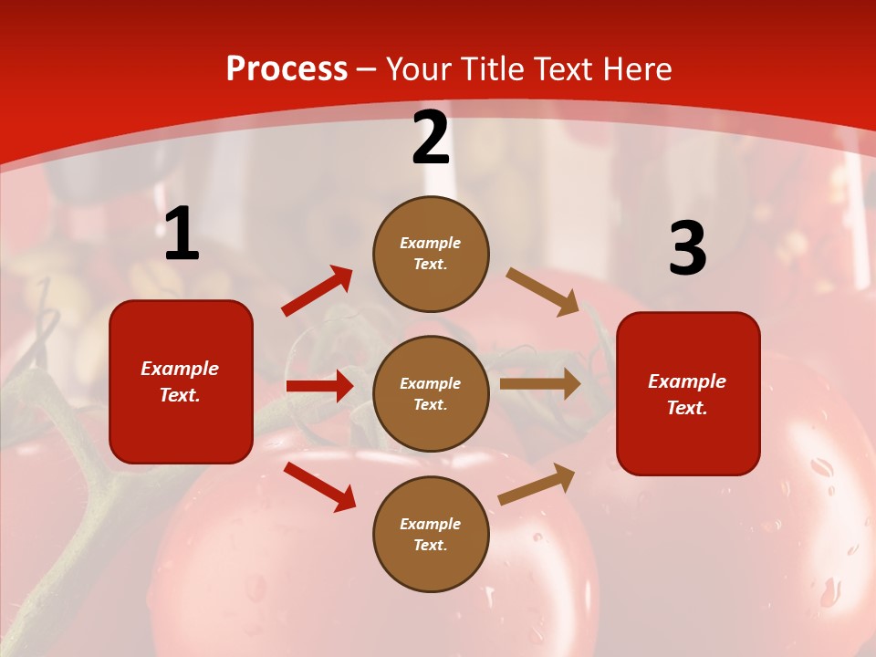 Pattern Reflected Dew PowerPoint Template
