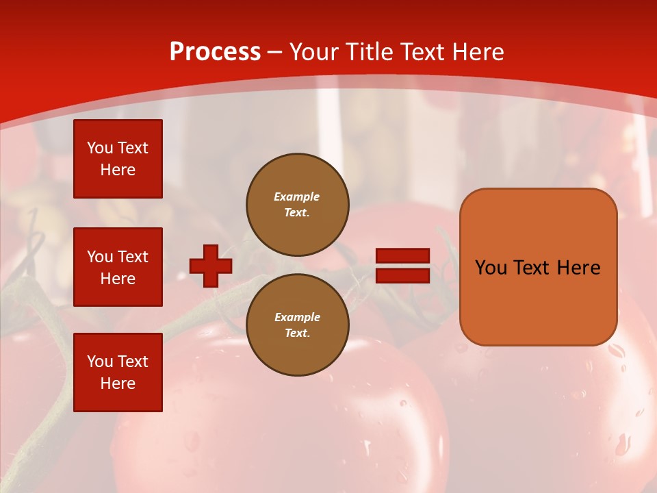 Pattern Reflected Dew PowerPoint Template