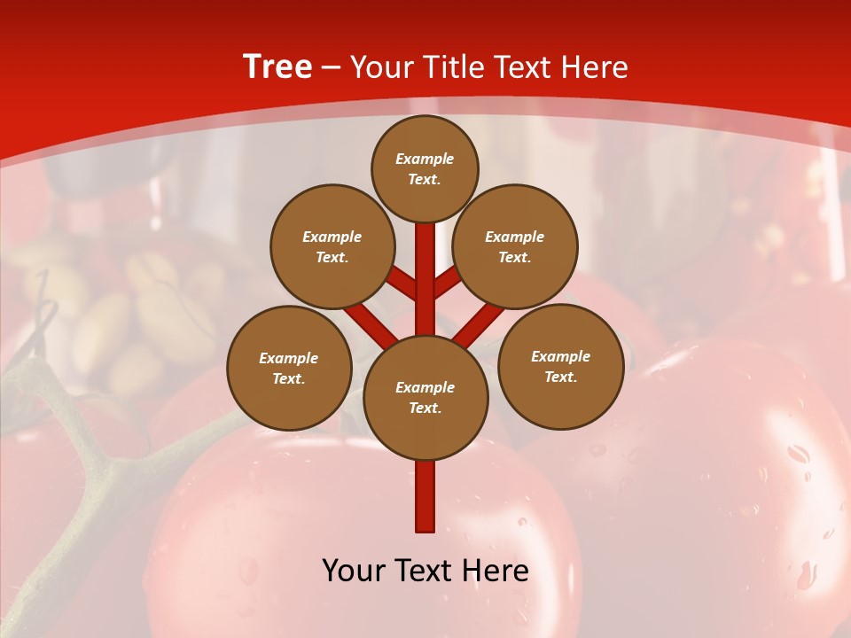 Pattern Reflected Dew PowerPoint Template