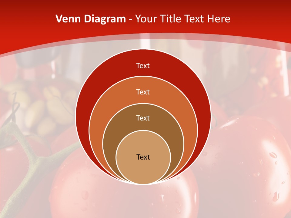 Pattern Reflected Dew PowerPoint Template