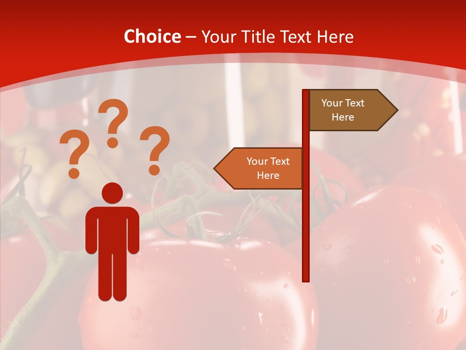 Pattern Reflected Dew PowerPoint Template