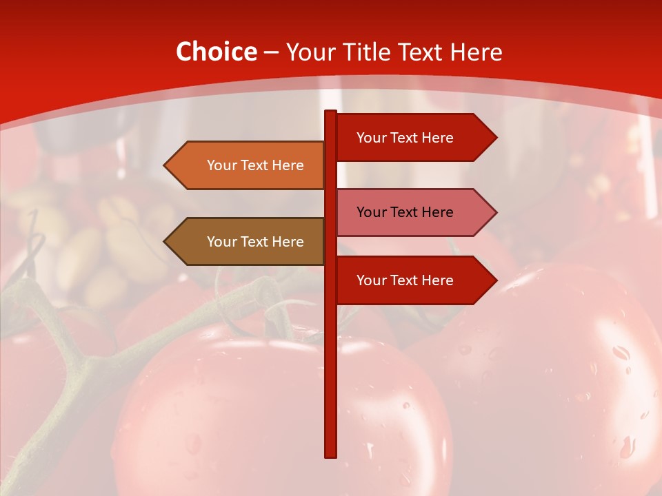 Pattern Reflected Dew PowerPoint Template