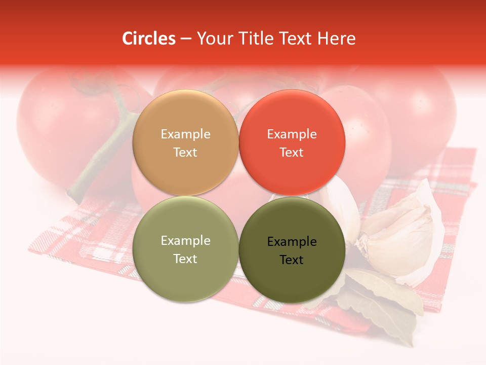 Background Green Tablecloth PowerPoint Template