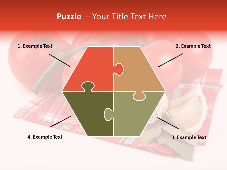 Background Green Tablecloth PowerPoint Template