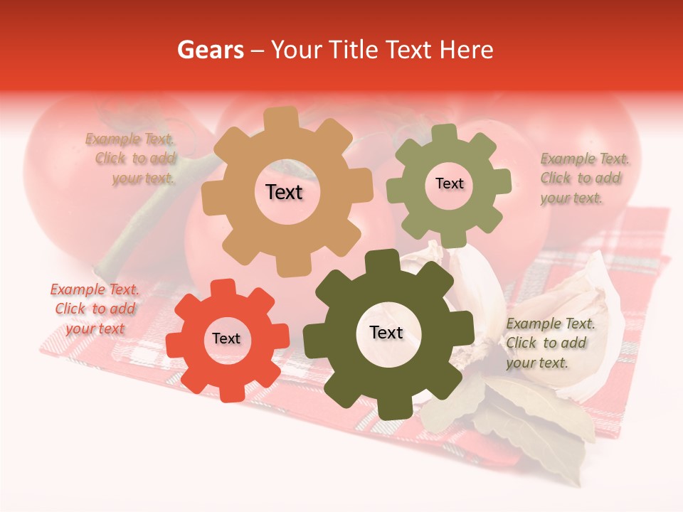 Background Green Tablecloth PowerPoint Template