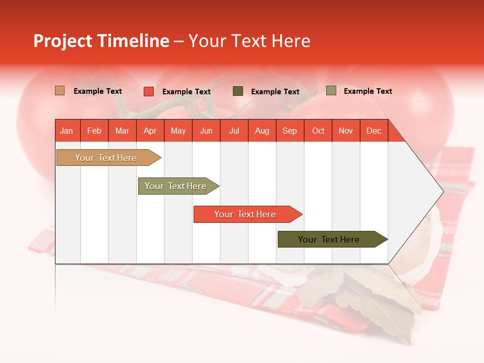 Background Green Tablecloth PowerPoint Template
