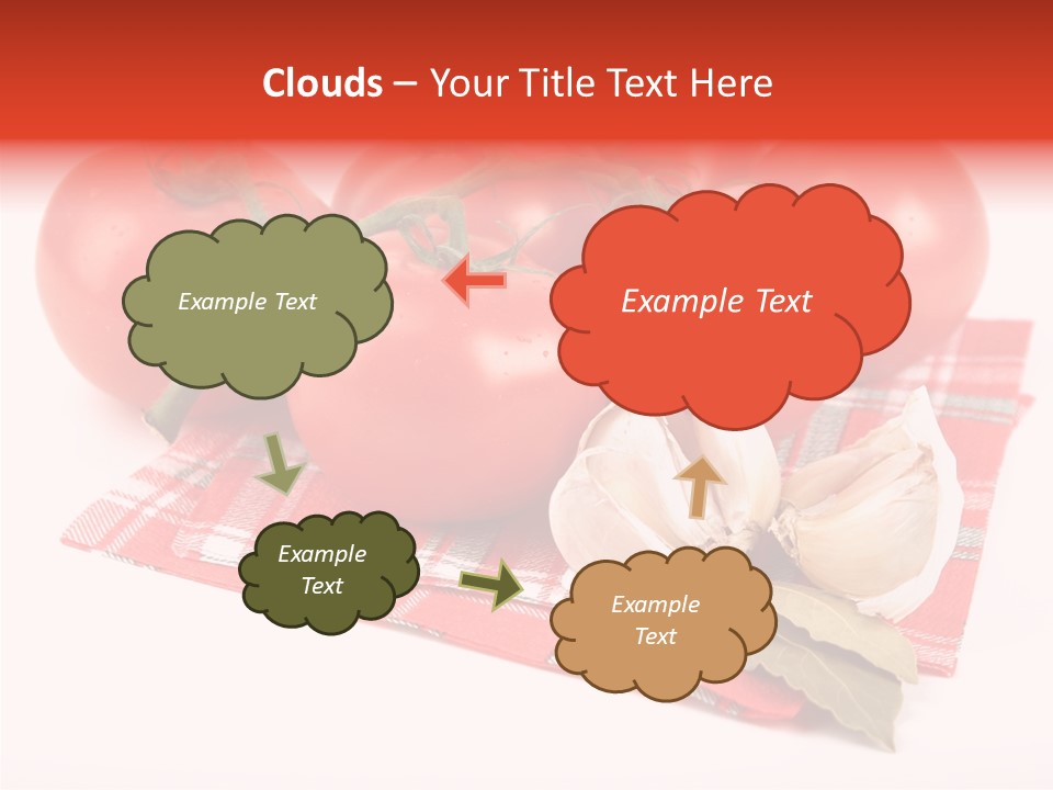 Background Green Tablecloth PowerPoint Template