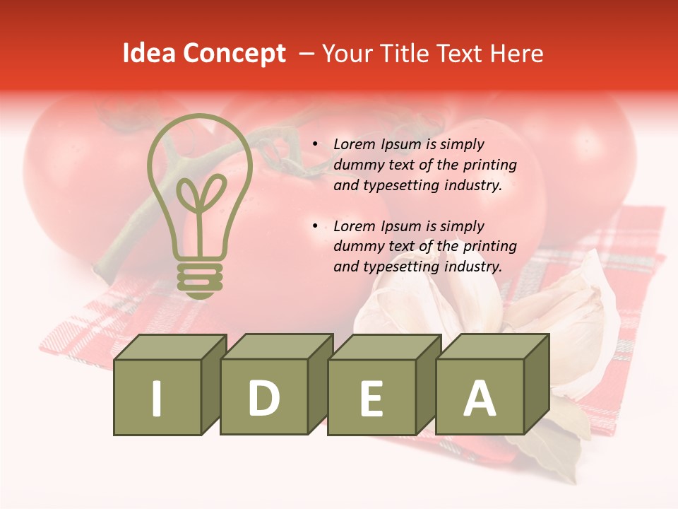 Background Green Tablecloth PowerPoint Template