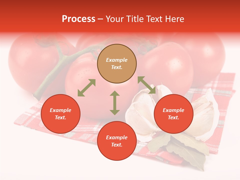 Background Green Tablecloth PowerPoint Template