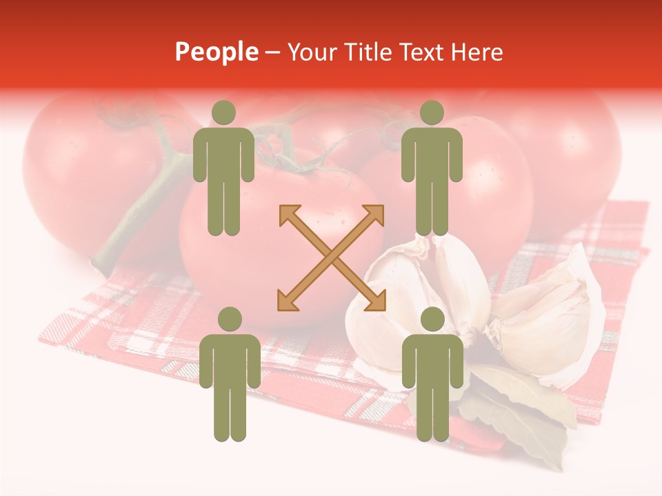 Background Green Tablecloth PowerPoint Template