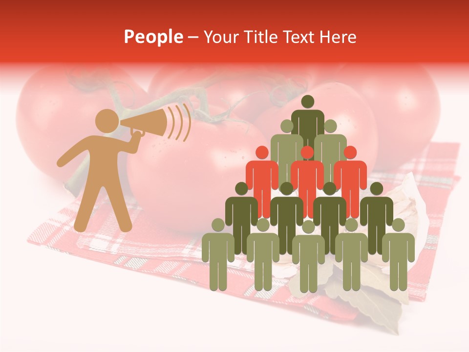 Background Green Tablecloth PowerPoint Template