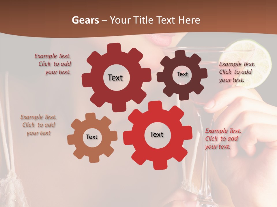 Di Cu Ion Character Corporation PowerPoint Template