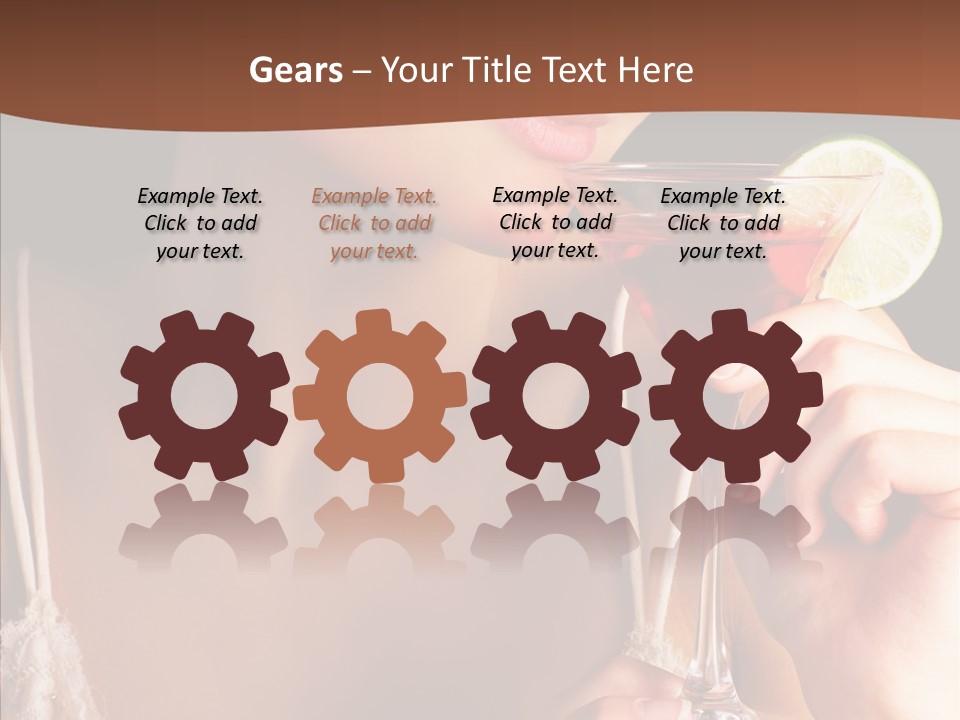 Di Cu Ion Character Corporation PowerPoint Template