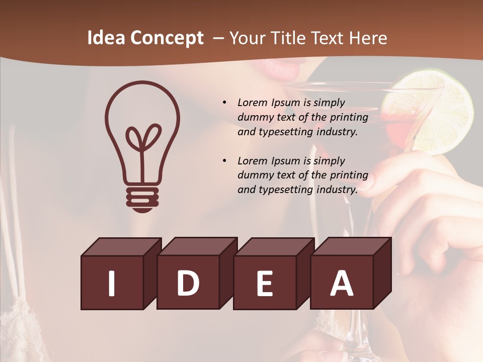 Di Cu Ion Character Corporation PowerPoint Template