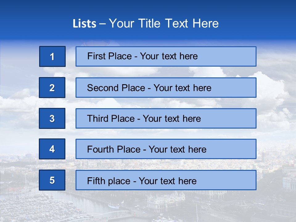 Spain Columbus Architecture PowerPoint Template