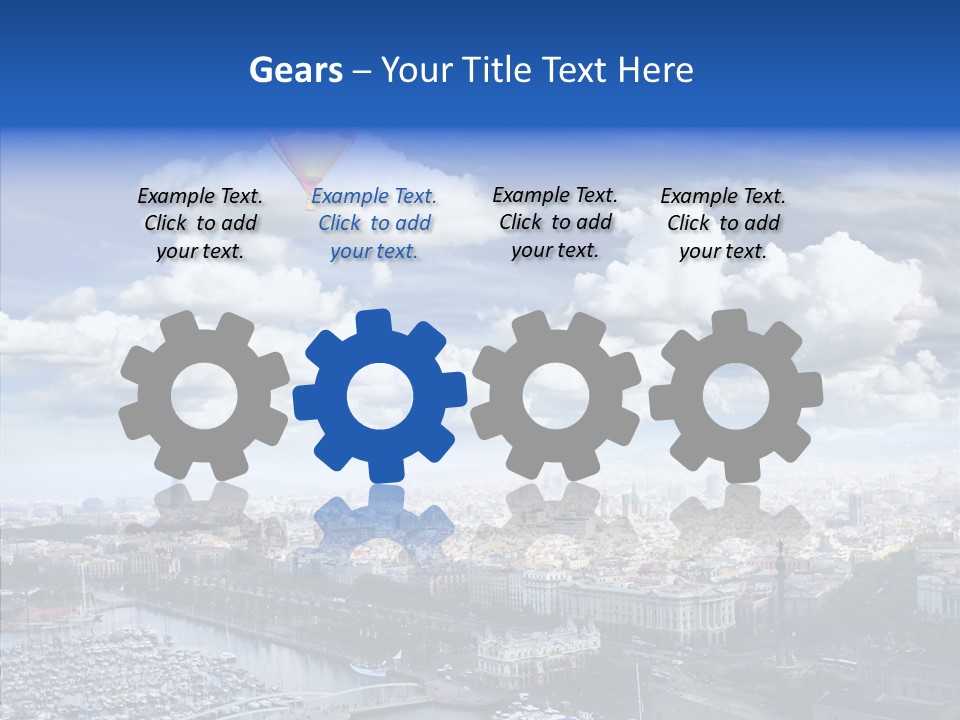 Spain Columbus Architecture PowerPoint Template