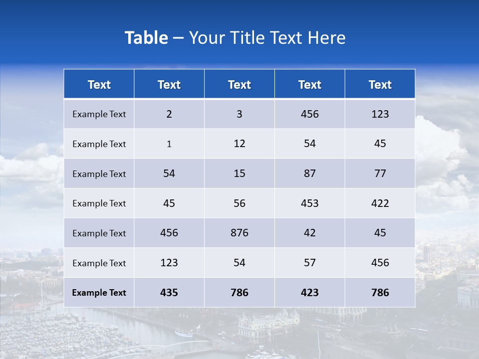Spain Columbus Architecture PowerPoint Template