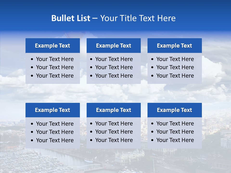 Spain Columbus Architecture PowerPoint Template