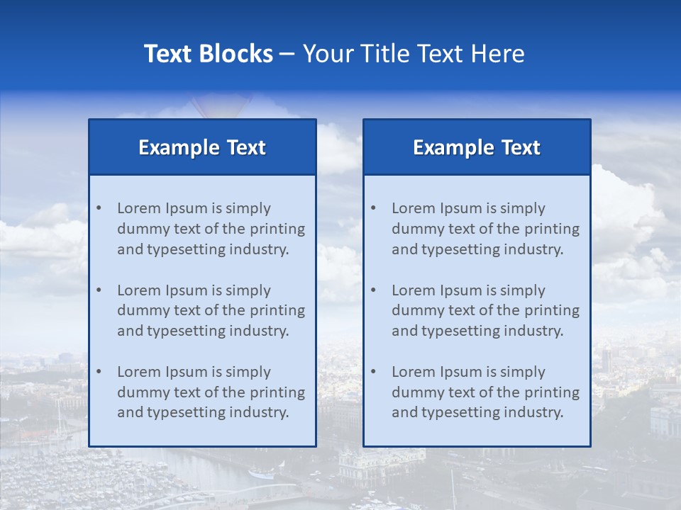 Spain Columbus Architecture PowerPoint Template