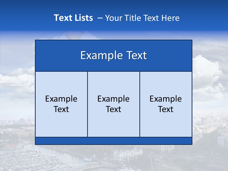 Spain Columbus Architecture PowerPoint Template