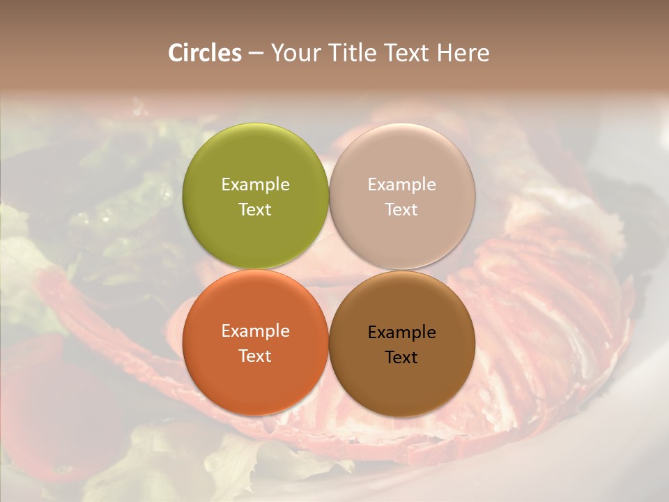 Baked Mussels Healthy PowerPoint Template