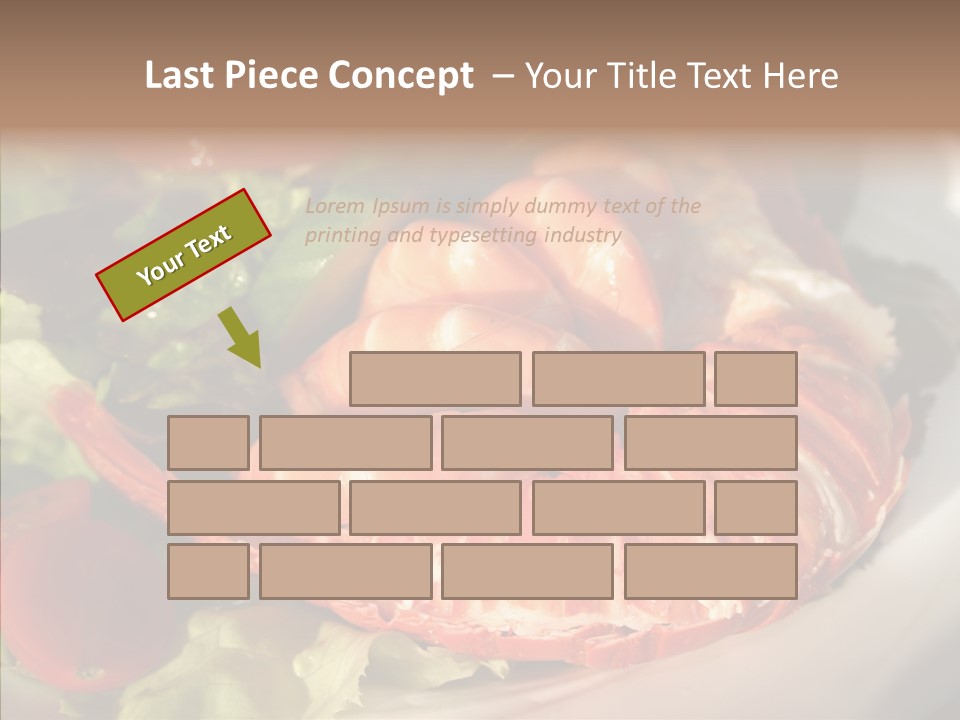 Baked Mussels Healthy PowerPoint Template