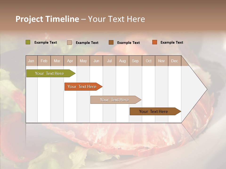 Baked Mussels Healthy PowerPoint Template