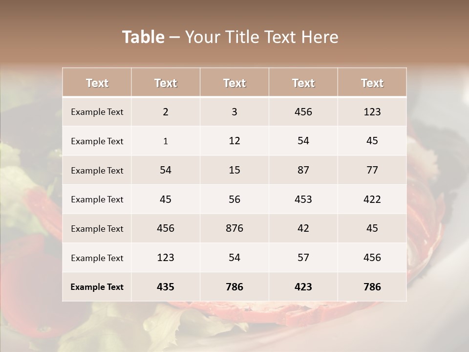 Baked Mussels Healthy PowerPoint Template