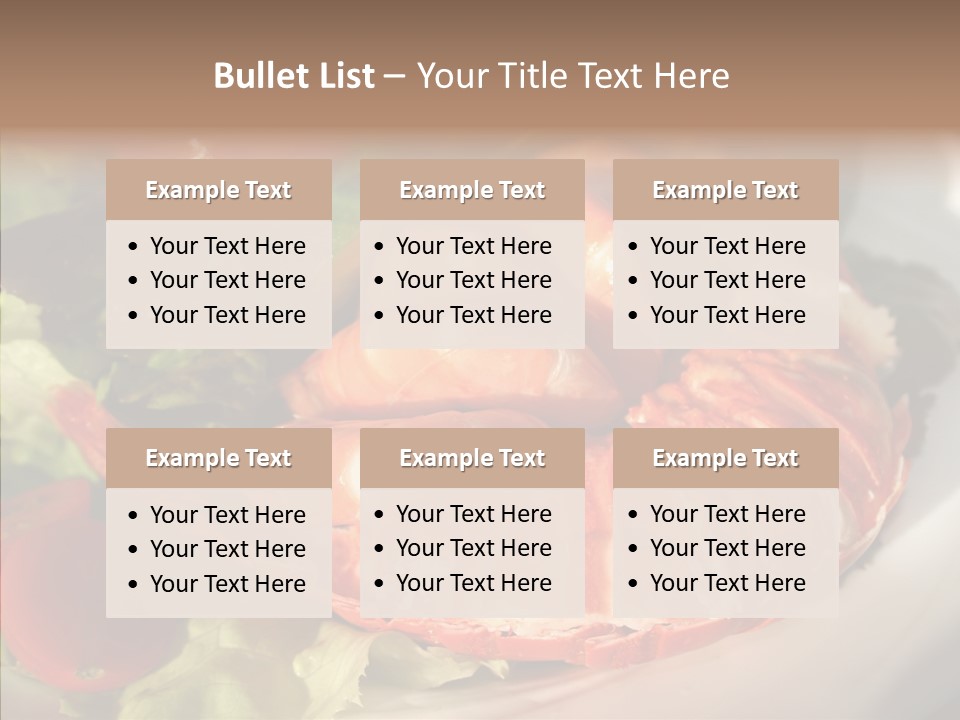 Baked Mussels Healthy PowerPoint Template