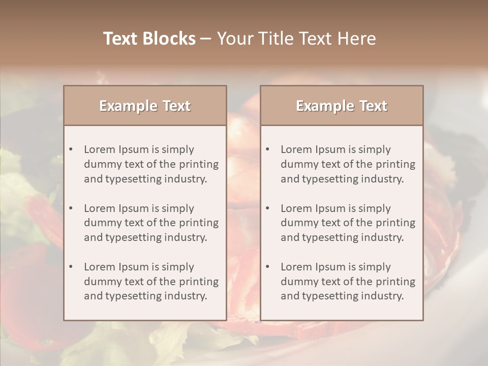Baked Mussels Healthy PowerPoint Template