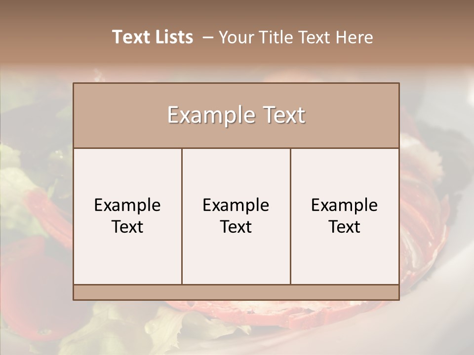 Baked Mussels Healthy PowerPoint Template