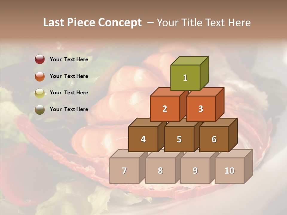 Baked Mussels Healthy PowerPoint Template