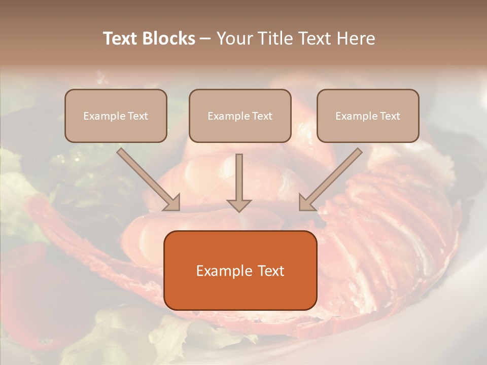 Baked Mussels Healthy PowerPoint Template