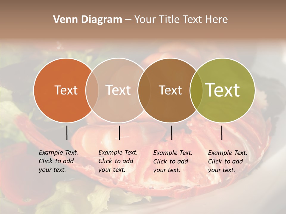 Baked Mussels Healthy PowerPoint Template