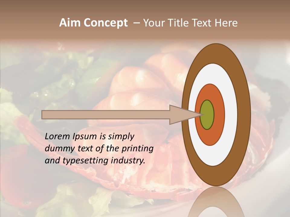 Baked Mussels Healthy PowerPoint Template