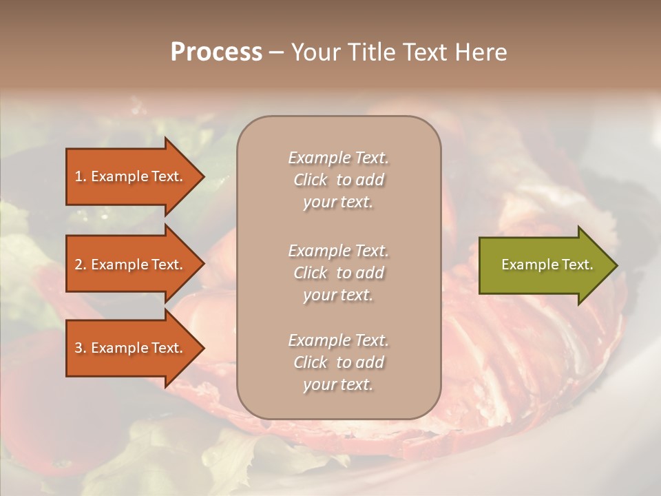 Baked Mussels Healthy PowerPoint Template