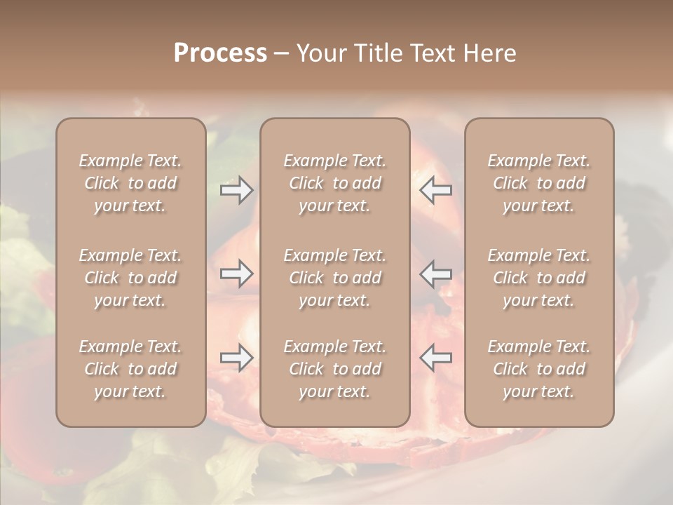 Baked Mussels Healthy PowerPoint Template