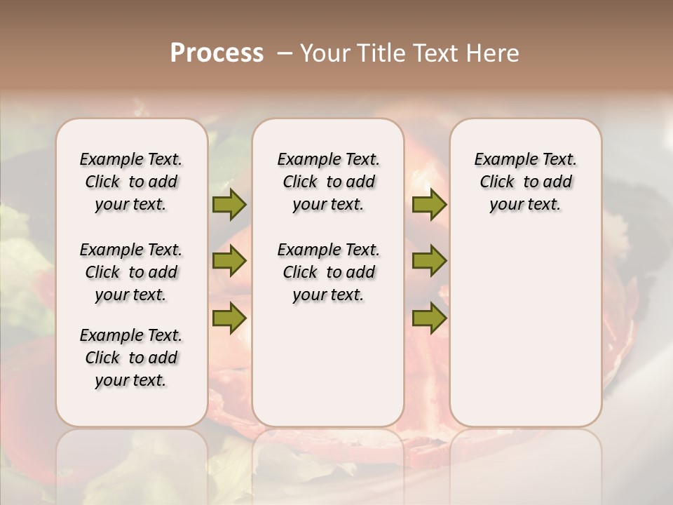 Baked Mussels Healthy PowerPoint Template