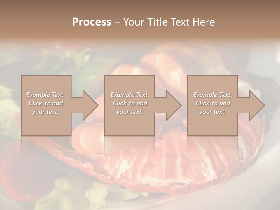 Baked Mussels Healthy PowerPoint Template