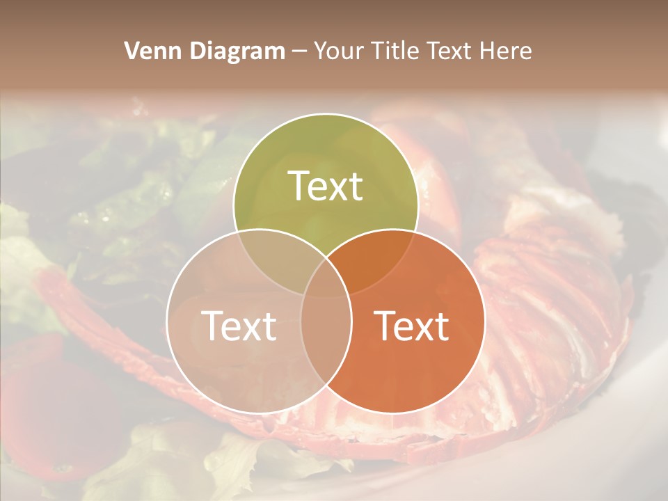 Baked Mussels Healthy PowerPoint Template