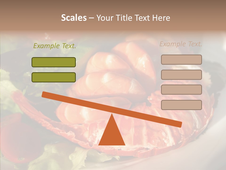 Baked Mussels Healthy PowerPoint Template
