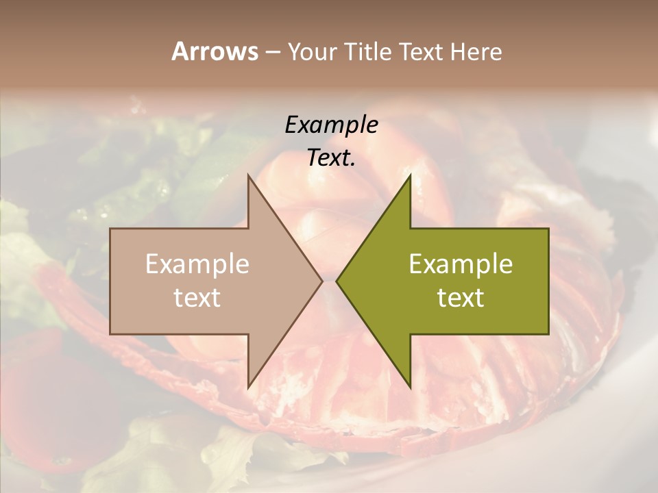 Baked Mussels Healthy PowerPoint Template