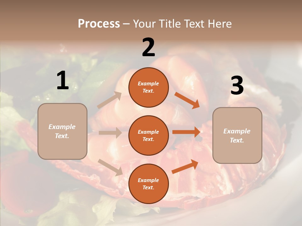 Baked Mussels Healthy PowerPoint Template