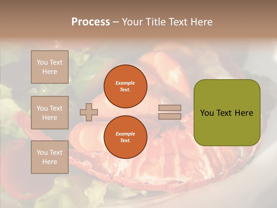 Baked Mussels Healthy PowerPoint Template