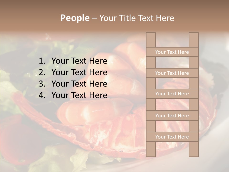 Baked Mussels Healthy PowerPoint Template