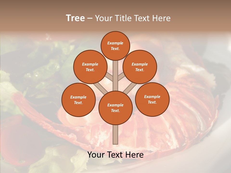 Baked Mussels Healthy PowerPoint Template