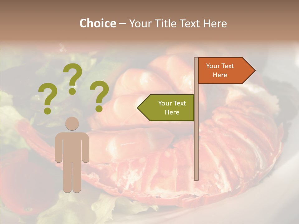 Baked Mussels Healthy PowerPoint Template