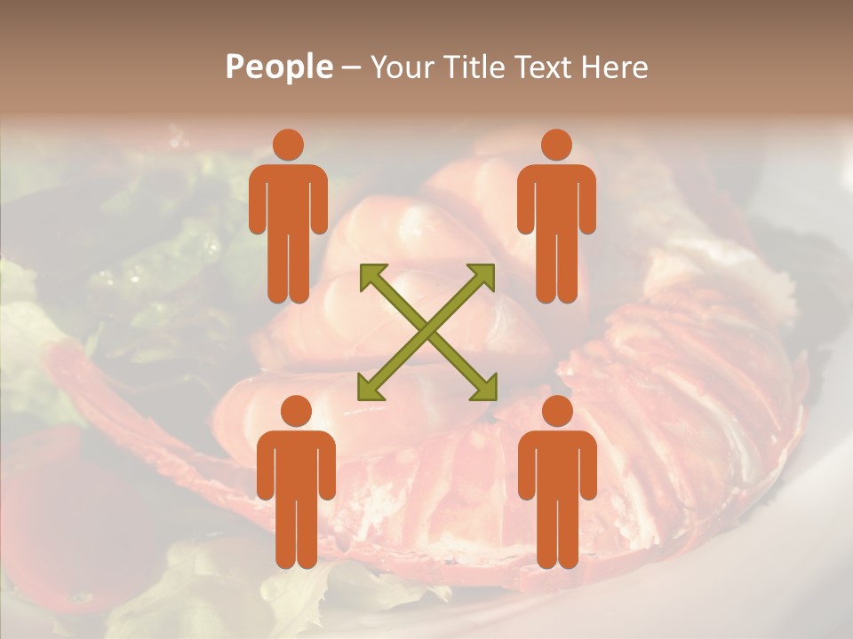 Baked Mussels Healthy PowerPoint Template