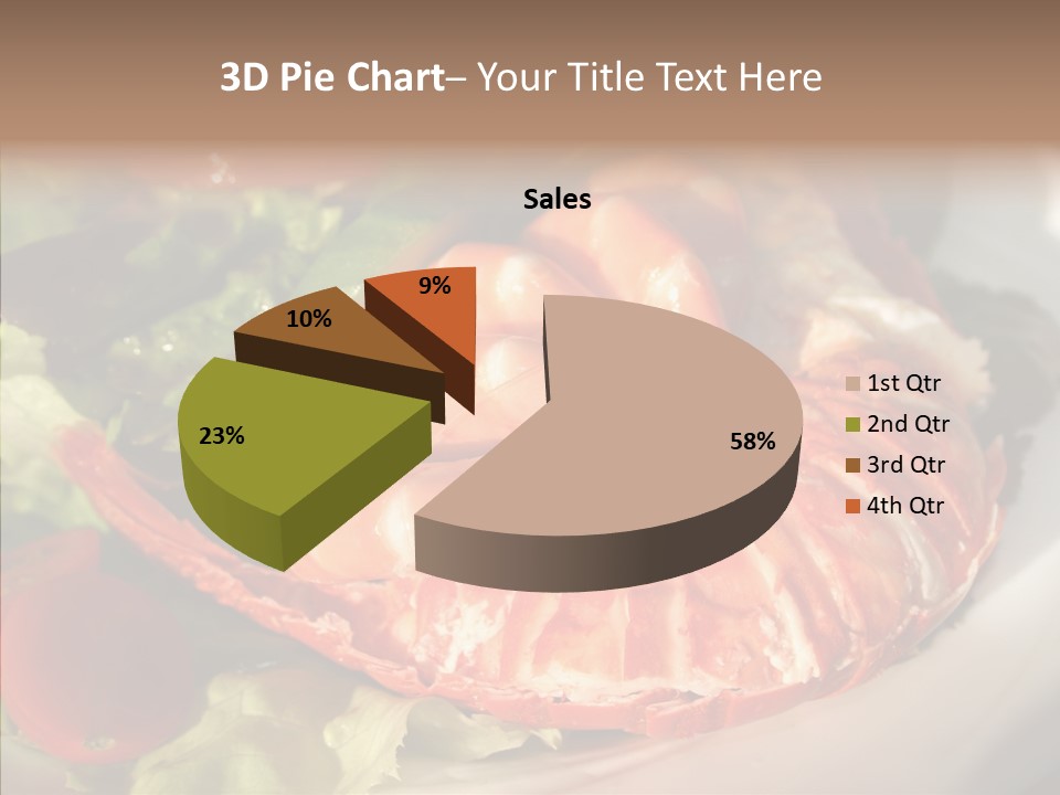 Baked Mussels Healthy PowerPoint Template
